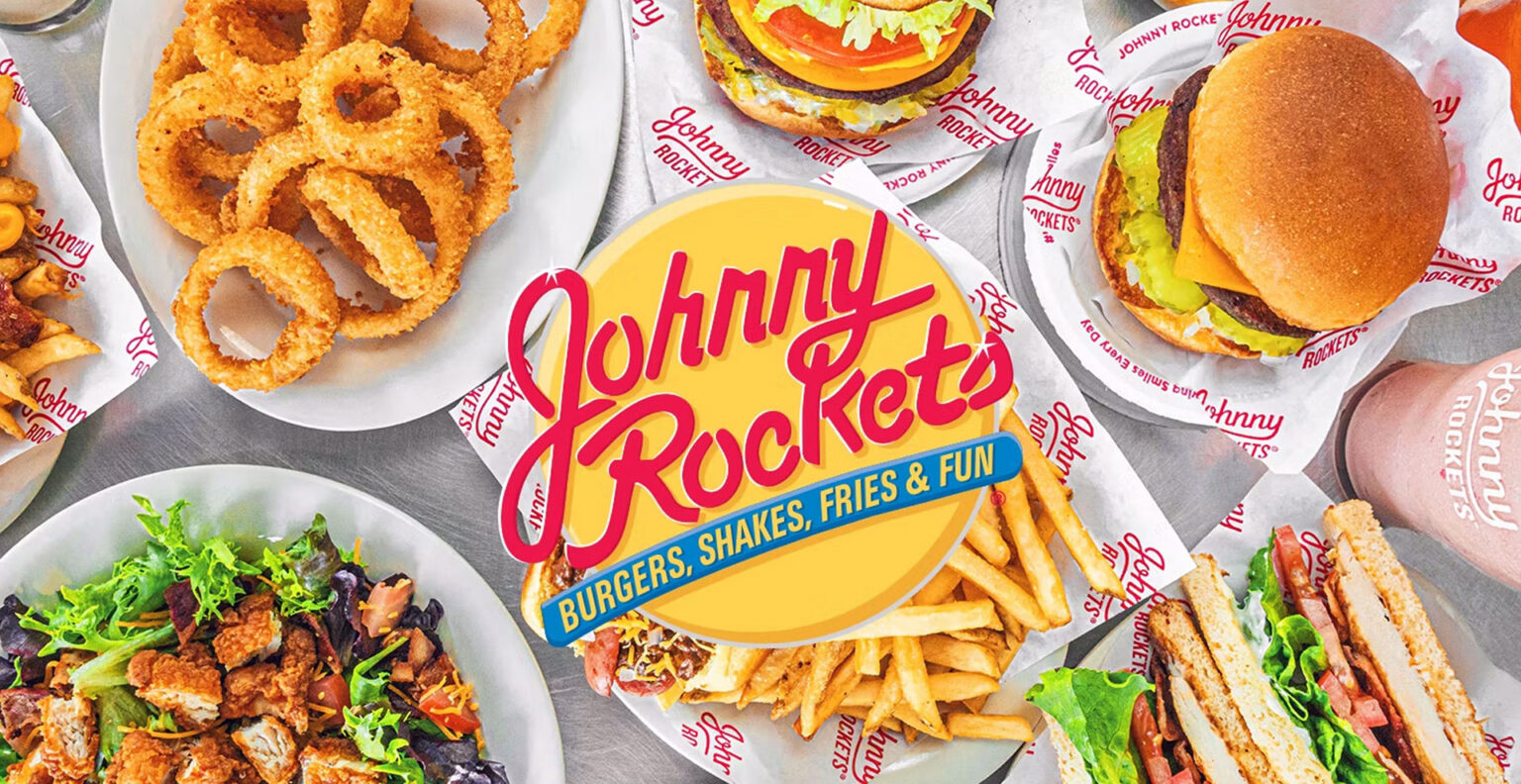 Johnnu Rockets Bugers, Shakes, Fries & Fun