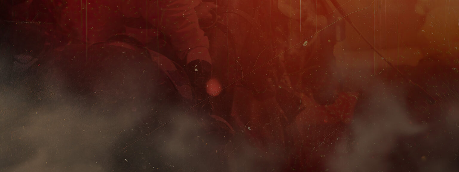 Dark black and red banner